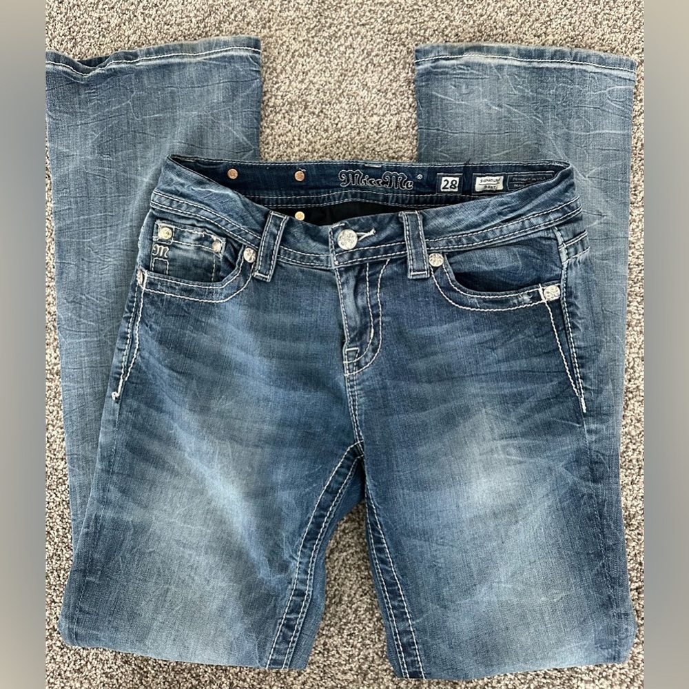Women's Miss Me Bootcut Jeans